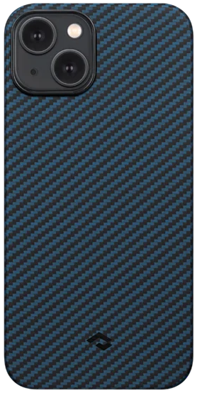 Чехол-накладка Pitaka MagEZ Case 3 iPhone14 Plus Черно-синий