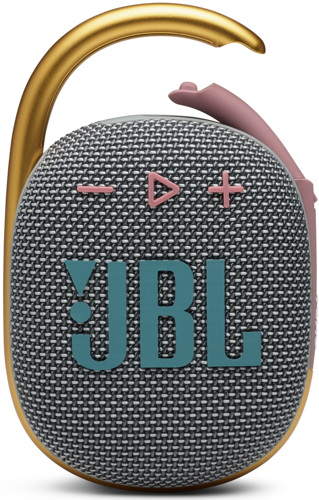 Портативная акустическая система JBL Clip 4 Grey 0406-1368 - фото 1