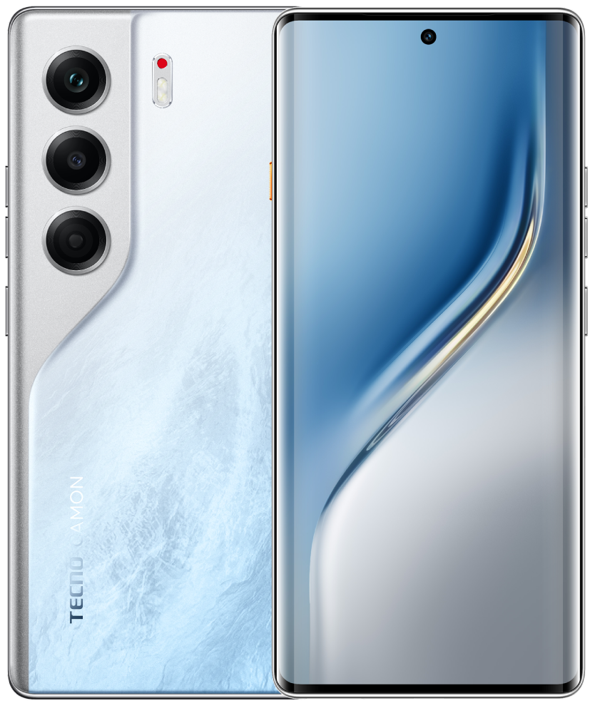 

Смартфон TECNO, Camon 40 Pro 8/256 Гб LTE Ледяной белый