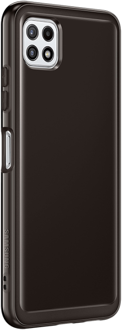 Клип-кейс Samsung Galaxy A22 Soft Clear Cover Black (EF-QA225TBEGRU) 0313-9083 Galaxy A22 Soft Clear Cover Black (EF-QA225TBEGRU) - фото 3