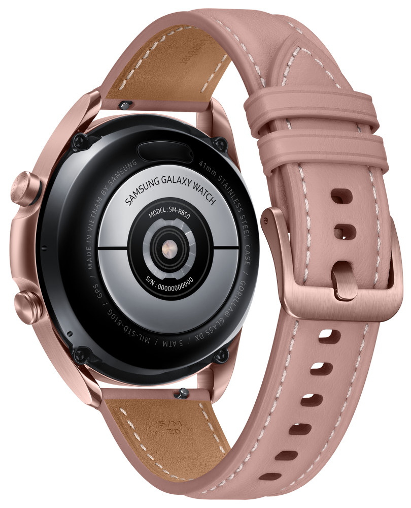 Часы Samsung Galaxy Watch 3 41mm bronze (SM-R850NZDACIS) 0200-2106 Galaxy Watch 3 41mm bronze (SM-R850NZDACIS) - фото 2