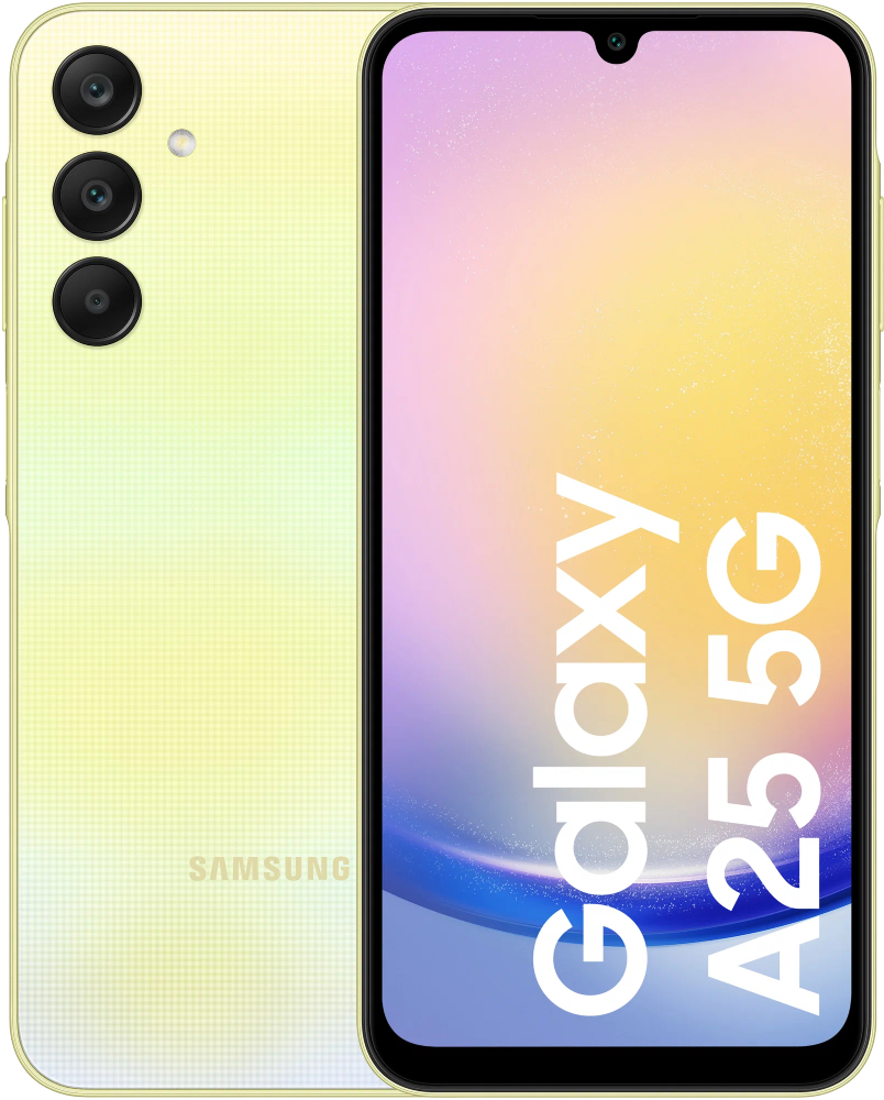 

Смартфон Samsung, Galaxy A25 8/256 Гб 5G Желтый (A256)