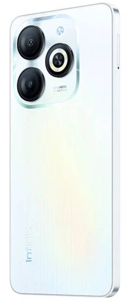 Смартфон Infinix SMART 8 4/128 Гб Белый 3100-1710 X6525 SMART 8 4/128 Гб Белый - фото 4