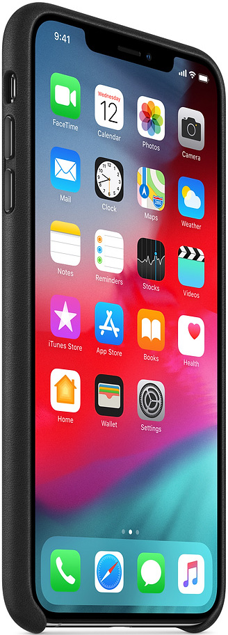 Клип-кейс Apple iPhone XS Max кожаный MRWT2ZM/A Black 0313-7339 MRWT2ZM/A iPhone XS Max кожаный MRWT2ZM/A Black - фото 3