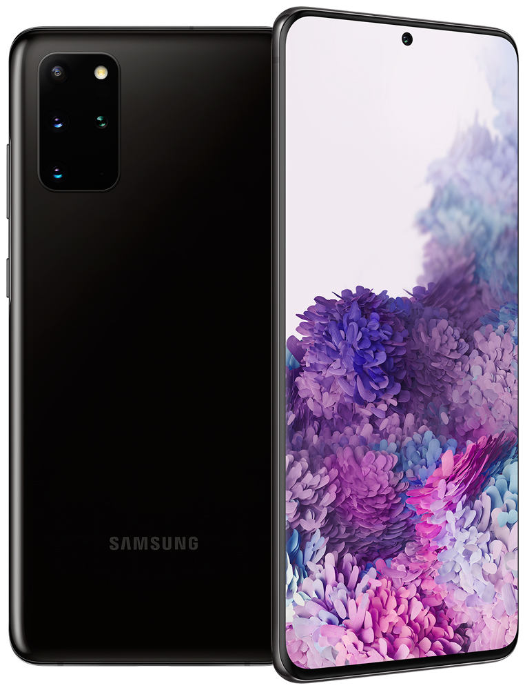 Смартфон Samsung Galaxy S20+ 8/128Gb Black жидкий чехол с блестками статуя слеза на samsung galaxy s20 самсунг галакси s20 плюс