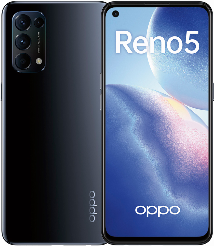 Смартфон OPPO Reno5 8/128 Гб Черный «Рабочее состояние»: технические  характеристики и описание – Интернет – магазин МТС