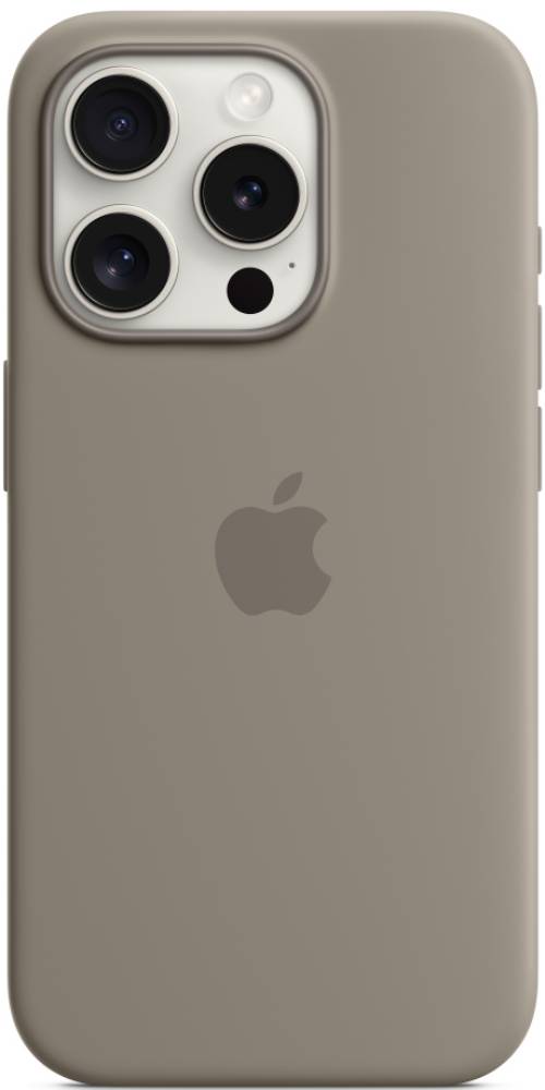 Чехол-накладка Apple iPhone 15 Pro Silicone Case with MagSafe Серый 3100-0062 iPhone 15 Pro - фото 3