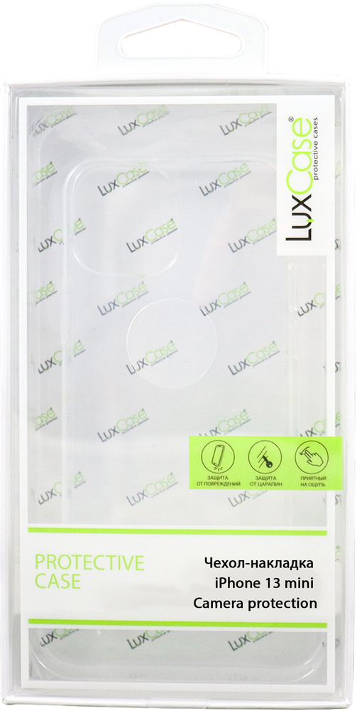 Клип-кейс LuxCase iPhone 13 mini Camera protection прозрачный 0313-9288 - фото 1