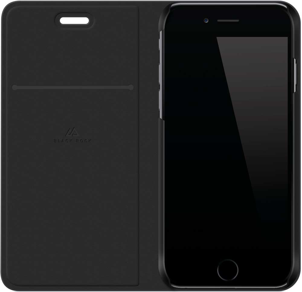 Чехол-книжка Black Rock Apple iPhone 8 рубчик Black 0313-6886 iPhone 7, iPhone 8, iPhone 8 - фото 3