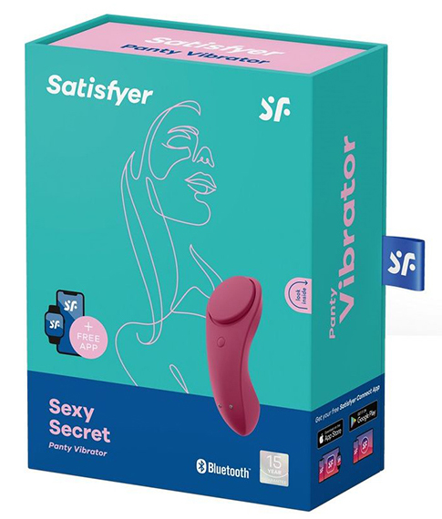 Стимулятор клитора Satisfyer Sexy Secret Red (J2018-98)