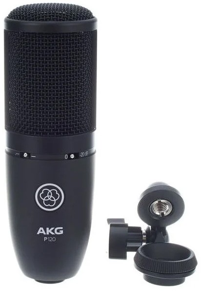 Микрофон AKG P120 USB Black (3101H00400) 0400-1772 P120 USB Black (3101H00400) - фото 1