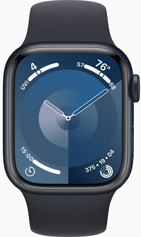 Часы Apple Watch Series 9 GPS 41мм корпус из алюминия темная ночь 0200-3780 - фото 2