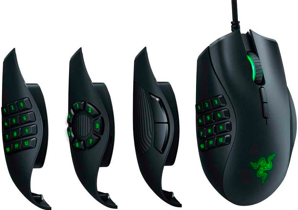 Мышь Razer Naga Trinity проводная Black 0400-1874 - фото 6