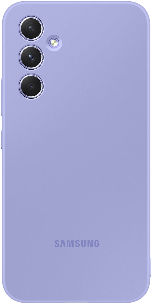 Чехол-накладка Samsung Galaxy A54 Silicone Case Сине-голубой 0319-0992 EF-PA546TVEGRU - фото 4