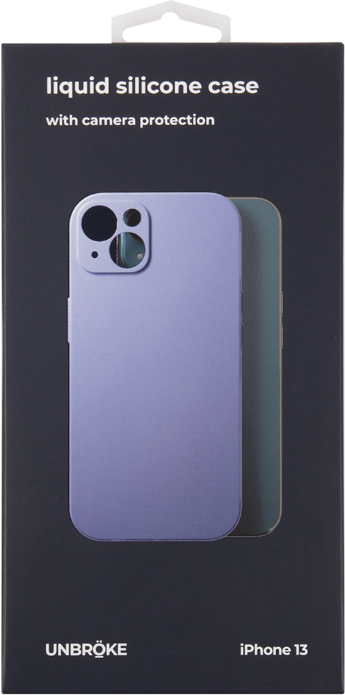 Клип-кейс UNBROKE iPhone 13 Camera protection Purple 0313-9275 - фото 3