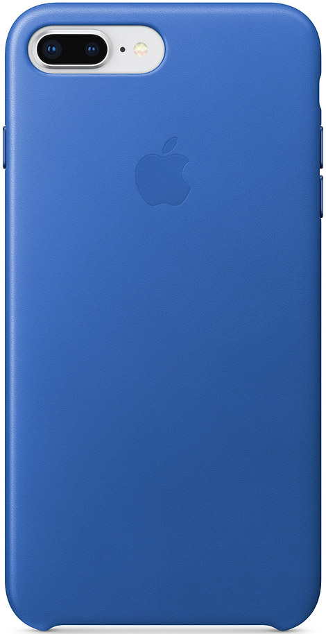 

Клип-кейс Apple, iPhone 8 Plus/ 7 Plus кожаный Blue