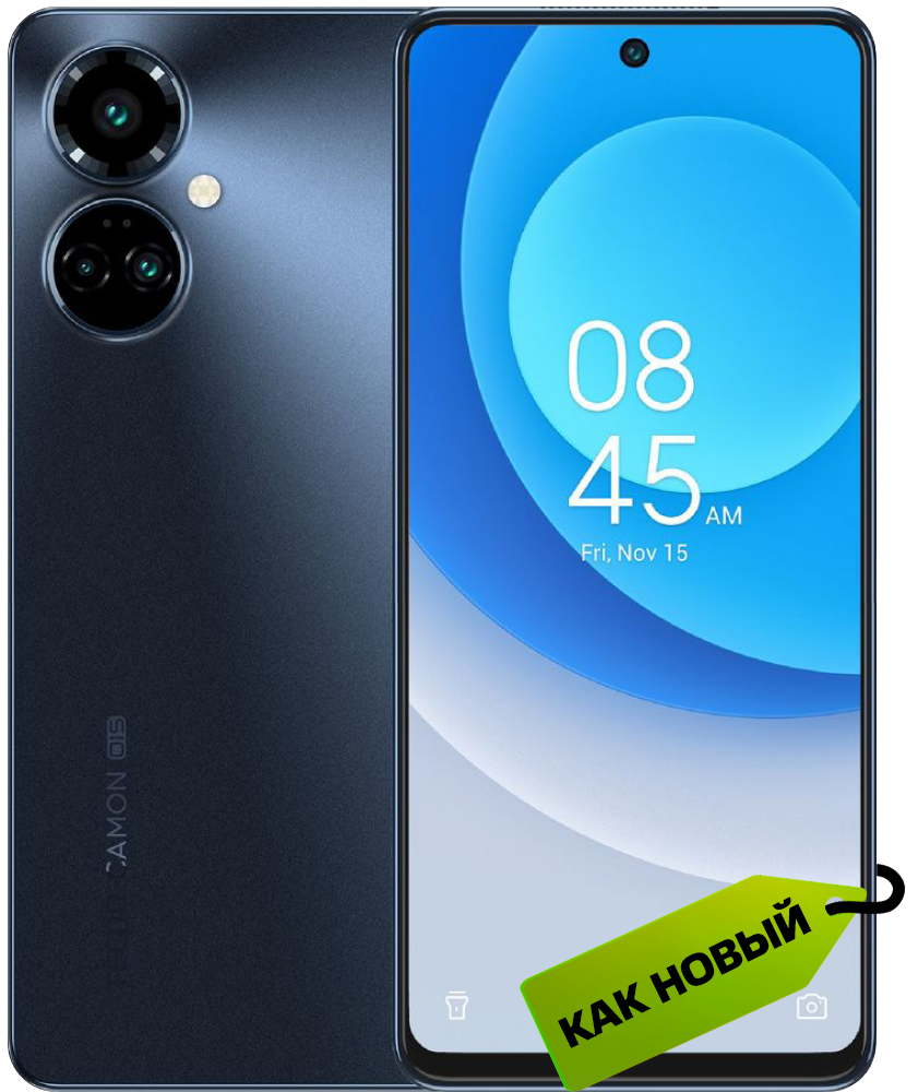 

Смартфон TECNO, Camon 19 Pro 8/128 Гб Эко чёрный "Как новый"