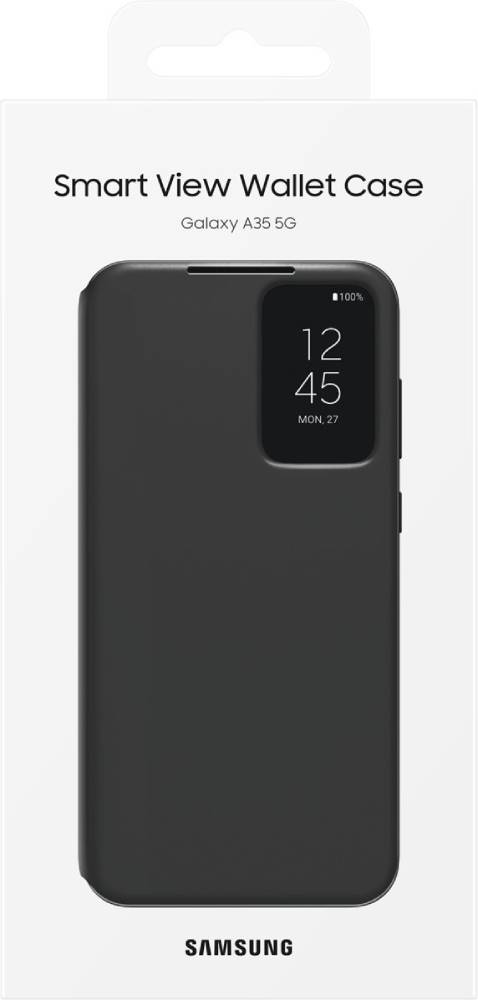 Чехол-книжка Samsung Smart View Wallet Case Galaxy A35 Чёрный (EF-ZA356CBEGRU) 3100-2409 Smart View Wallet Case Galaxy A35 Чёрный (EF-ZA356CBEGRU) - фото 5
