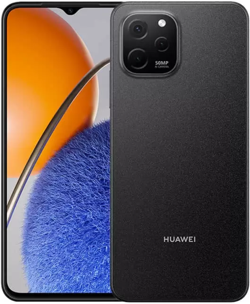 Смартфон HUAWEI nova Y61 4/128 Гб Полночный черный