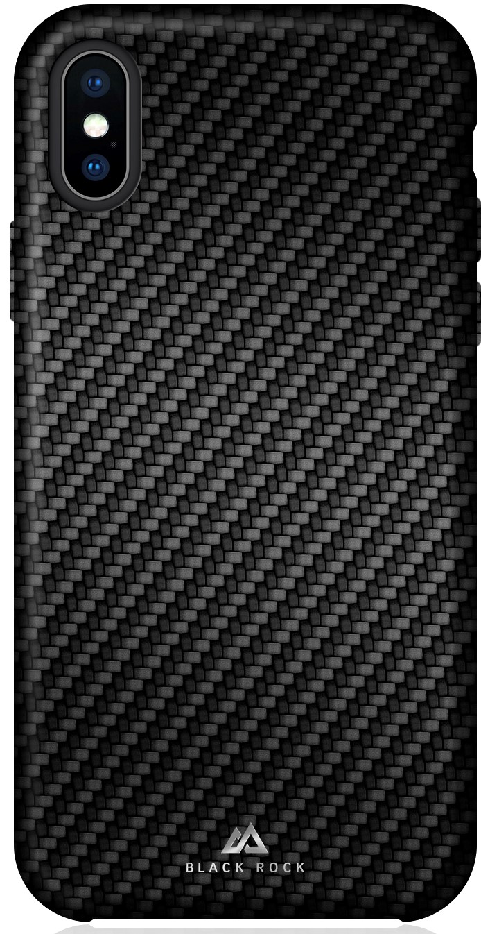 

Клип-кейс Black Rock, для Apple iPhone X карбон black