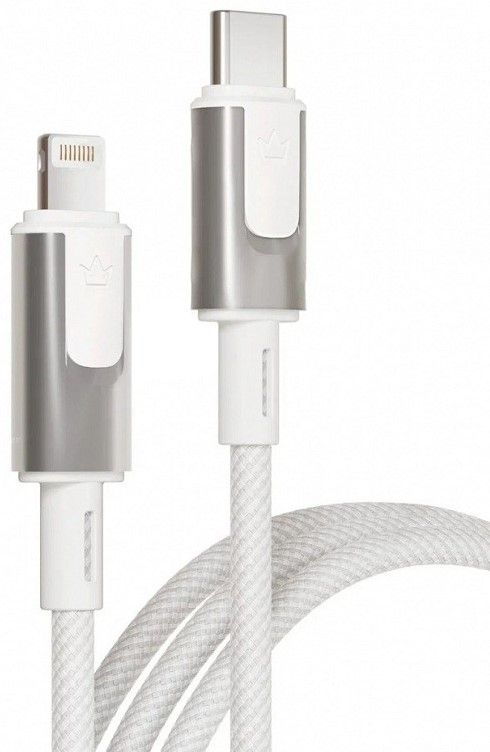 VLP Force Line 60W USB-C Lightning 1.2 м нейлон Белый