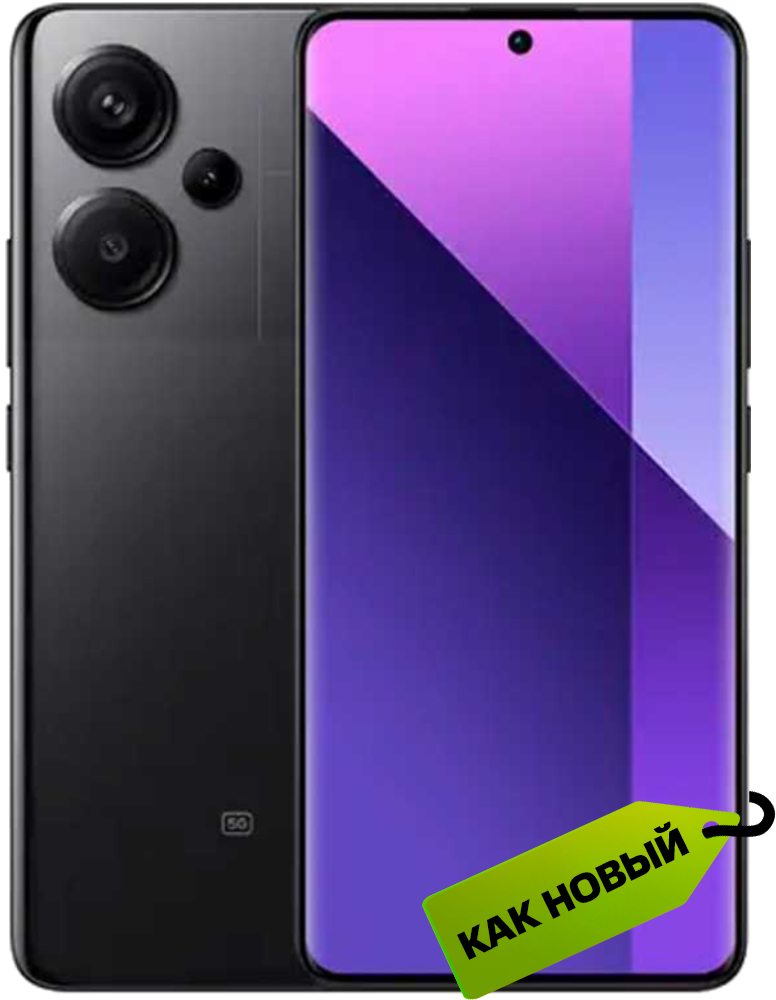

Смартфон Xiaomi, Redmi Note 13 Pro+ 8/256 Гб 5G Полночный черный "Как новый"