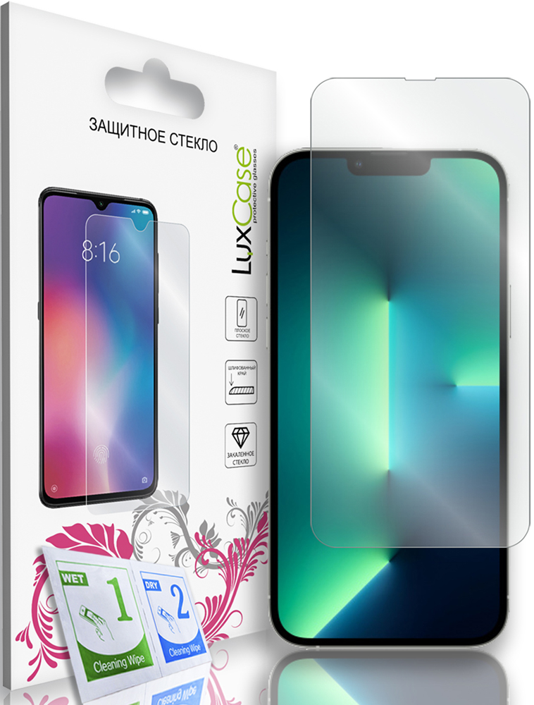 Стекло защитное LuxCase гибкое защитное стекло ceramics для apple iphone 11 pro max комплект 5 шт 9d на весь экран