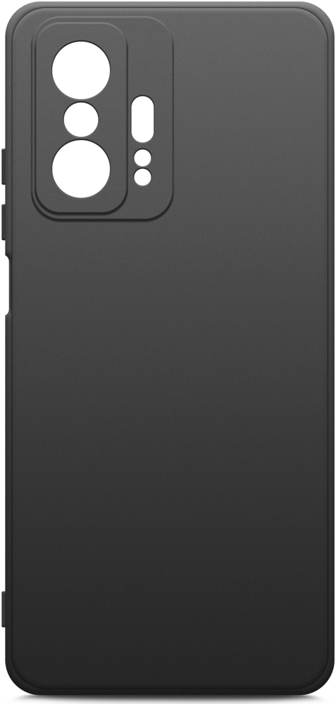 Клип-кейс Borasco Xiaomi 11T|11T Pro Microfiber Black матовый чехол для xiaomi mi11t чехол xiaomi 11t pro силиконовый тпу мягкий ультра тонкий защитный чехол для задней панели чехол для книги xiaomi mi 11t