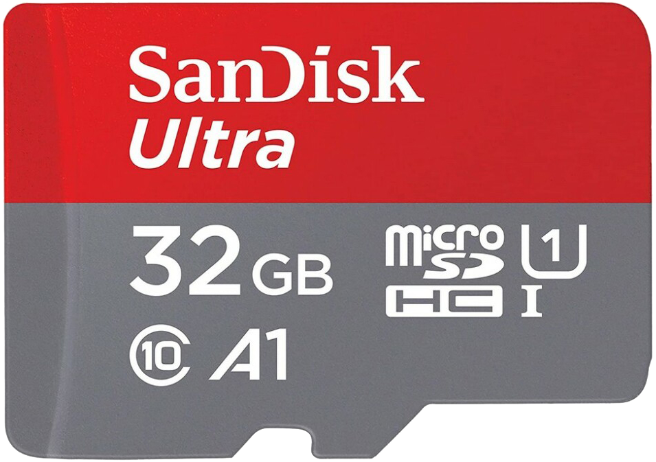 Карта памяти MicroSDHC SanDisk карта памяти transcend microsdhc 32gb class10 ts32gusd300s a adapter