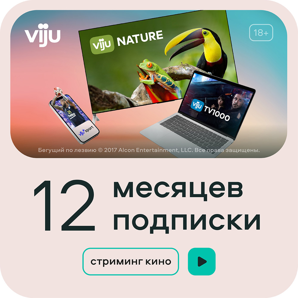 Цифровой продукт viju Подписка 12 месяцев цифровой продукт viju подписка 6 месяцев