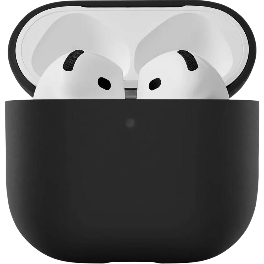 

Чехол для наушников uBear, Touch Pro для Airpods 4 1,5 мм усиленный Черный