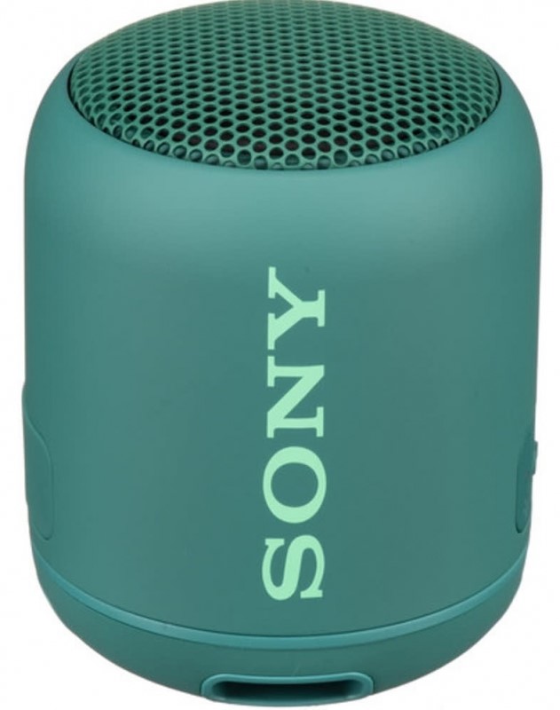 Портативная акустическая система Sony SRS-XB12 Green 0400-1700 SRSXB12G - фото 1