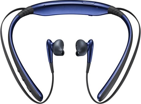 Беспроводные наушники с микрофоном Samsung Level U EO-BG920BBEGRU Blue Black 0406-0401 - фото 2