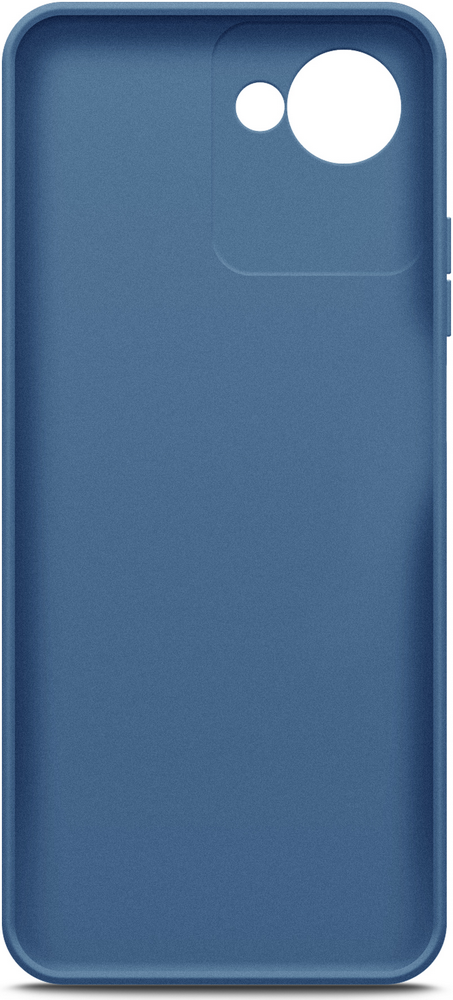 Чехол-накладка Borasco для Realme C30s TPU Синий 0319-0850 - фото 2
