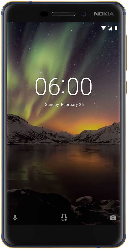 

Смартфон Nokia 6.1 32Gb Blue, 6.1 32Gb Blue