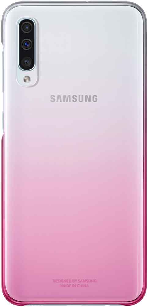 Клип-кейс Samsung Galaxy A50 EF-AA505C градиент Pink 0313-7732 EF-AA505CPEGRU - фото 2