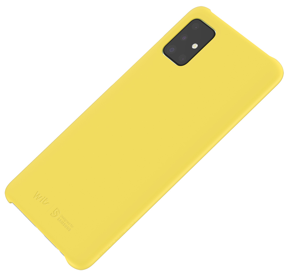 Клип-кейс WITS Samsung Galaxy A51 Yellow (GP-FPA515WSAYR) 0313-8242 Samsung Galaxy A51 Yellow (GP-FPA515WSAYR) - фото 3