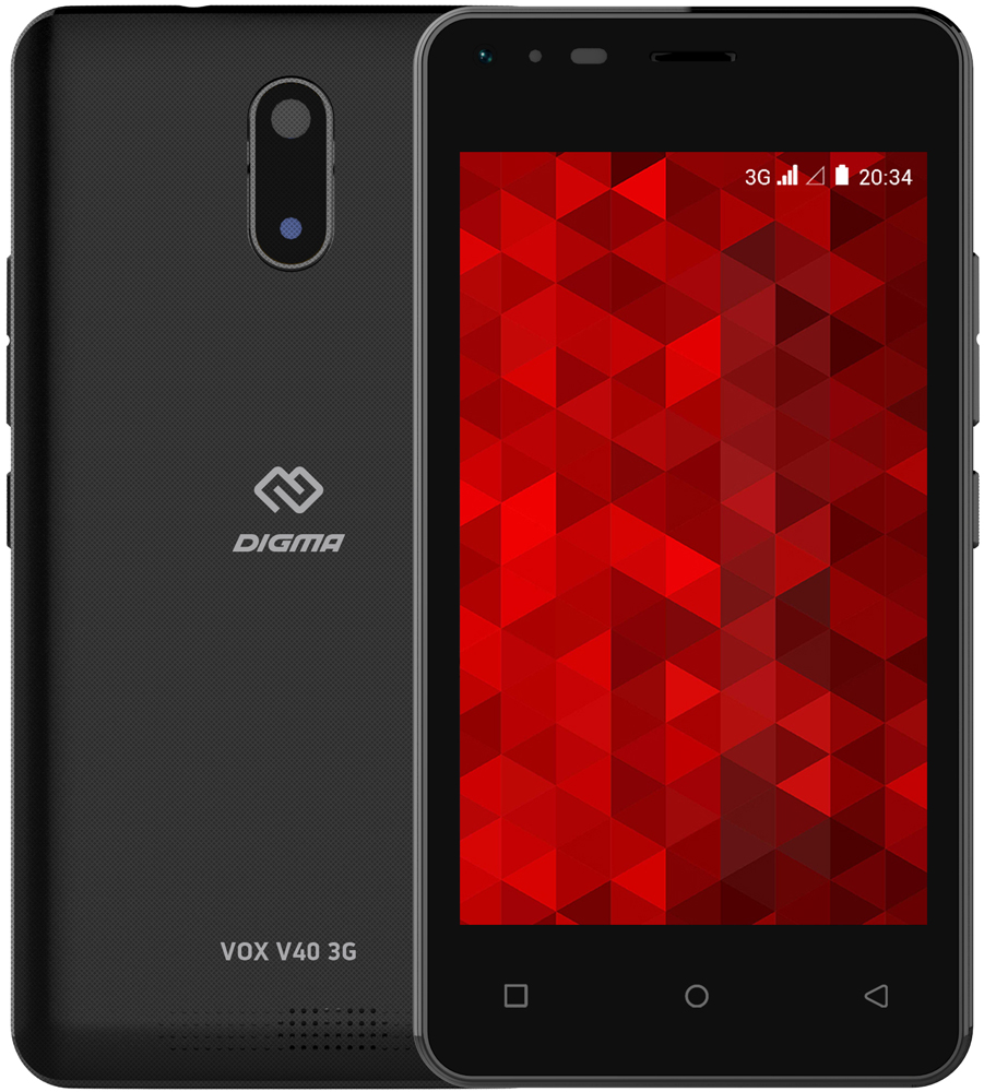 

Смартфон Digma Vox V40 8Gb Black, Vox V40 8Gb Black