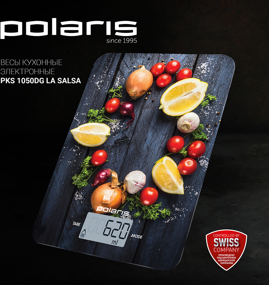 Весы кухонные Polaris PKS 1050DG La Salsa Рисунок 7000-5116 - фото 2
