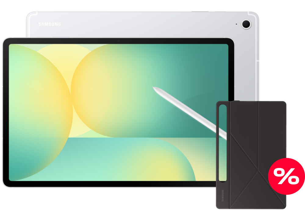 

Планшет Samsung, Galaxy Tab S10 FE+ 5G 8/128 Гб Серебристый