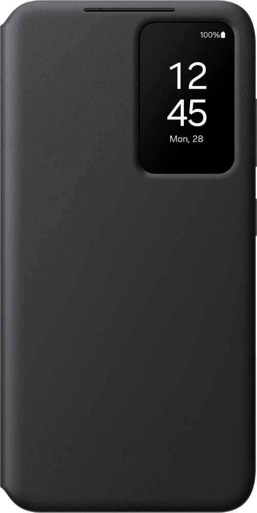 Чехол-книжка Samsung Smart View Wallet Case Galaxy S24 Чёрный (EF-ZS921CBEGRU)