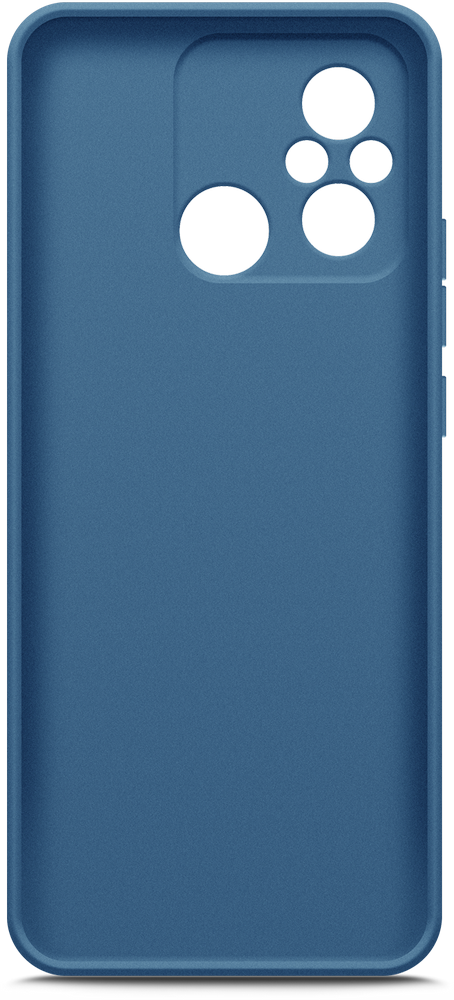 Чехол-накладка Borasco для Xiaomi Redmi 12C TPU Синий 0319-1051 - фото 2
