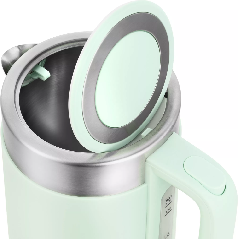 Чайник электрический Kitfort КТ-659-2 Зеленый 7000-4106 - фото 4