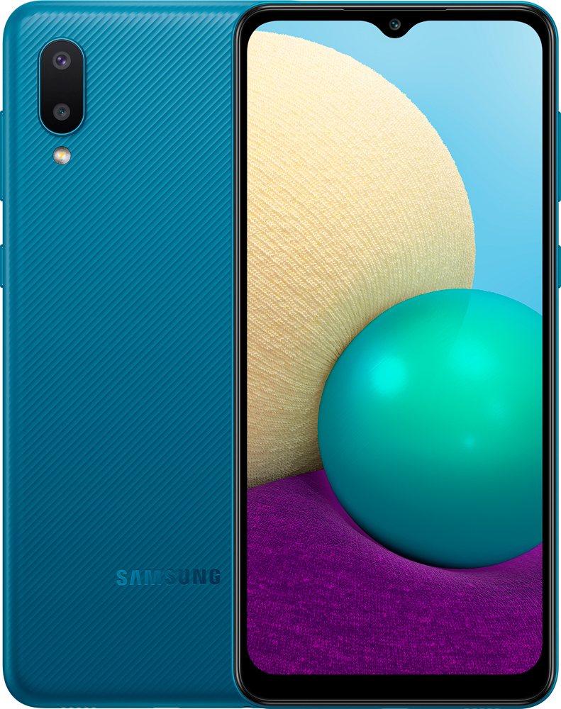 Смартфон Samsung Galaxy A02 2/32Gb Blue