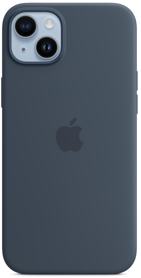 Чехол-накладка Apple iPhone 14 Plus Silicone Case with MagSafe Грозовая туча 0319-0733 - фото 2