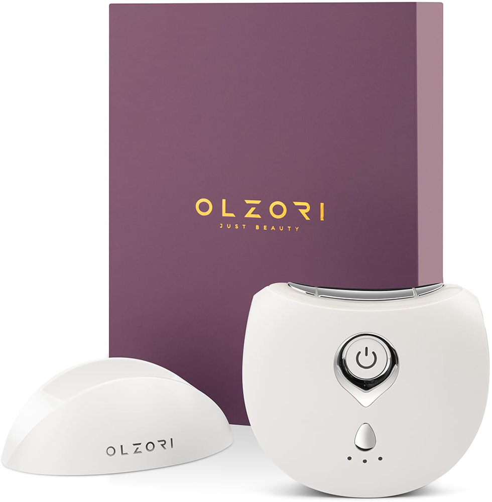 Электрический массажер для лица и шеи OLZORI D-Lift Pro 5 в 1 Белый 7000-5108 - фото 10
