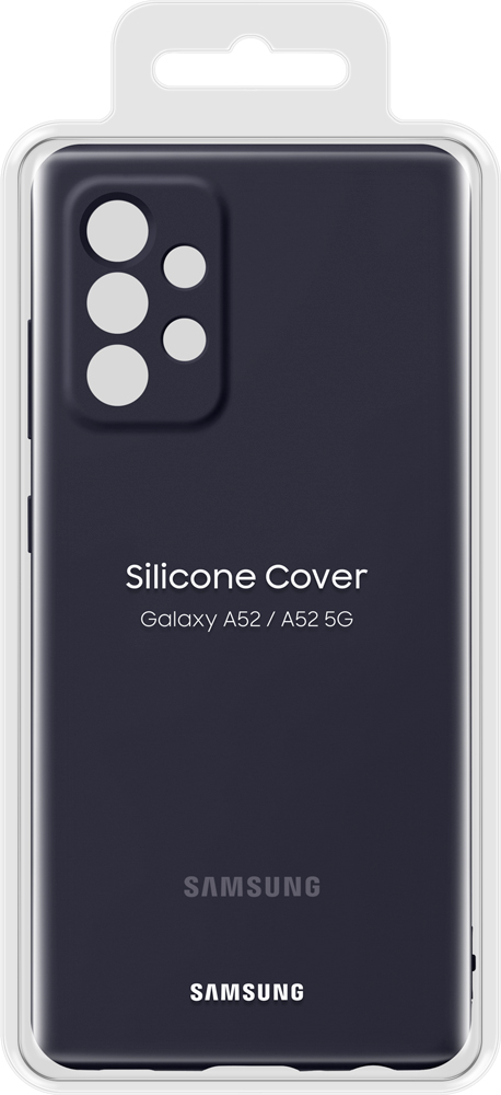 Клип-кейс Samsung Galaxy A52 Silicone Cover Black (EF-PA525TBEGRU) 0313-8877 Galaxy A52 Silicone Cover Black (EF-PA525TBEGRU) - фото 9