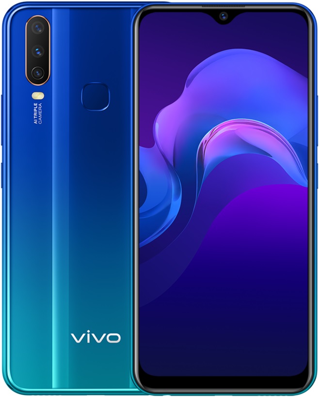 

Смартфон Vivo, Y12 3/64Gb Aqua Blue