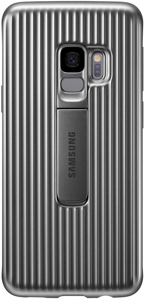 

Клип-кейс Samsung Galaxy S9 Protective Standing Cover Silver, Galaxy S9 Protective Standing Cover Silver