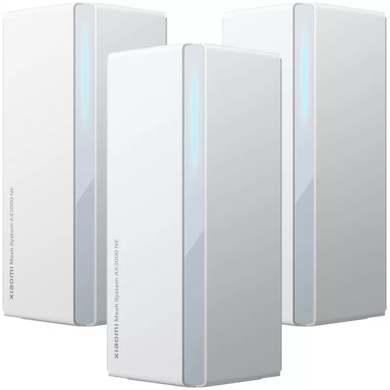 

MESH система Xiaomi, Mesh System AX3000 NE 3-pack Белая